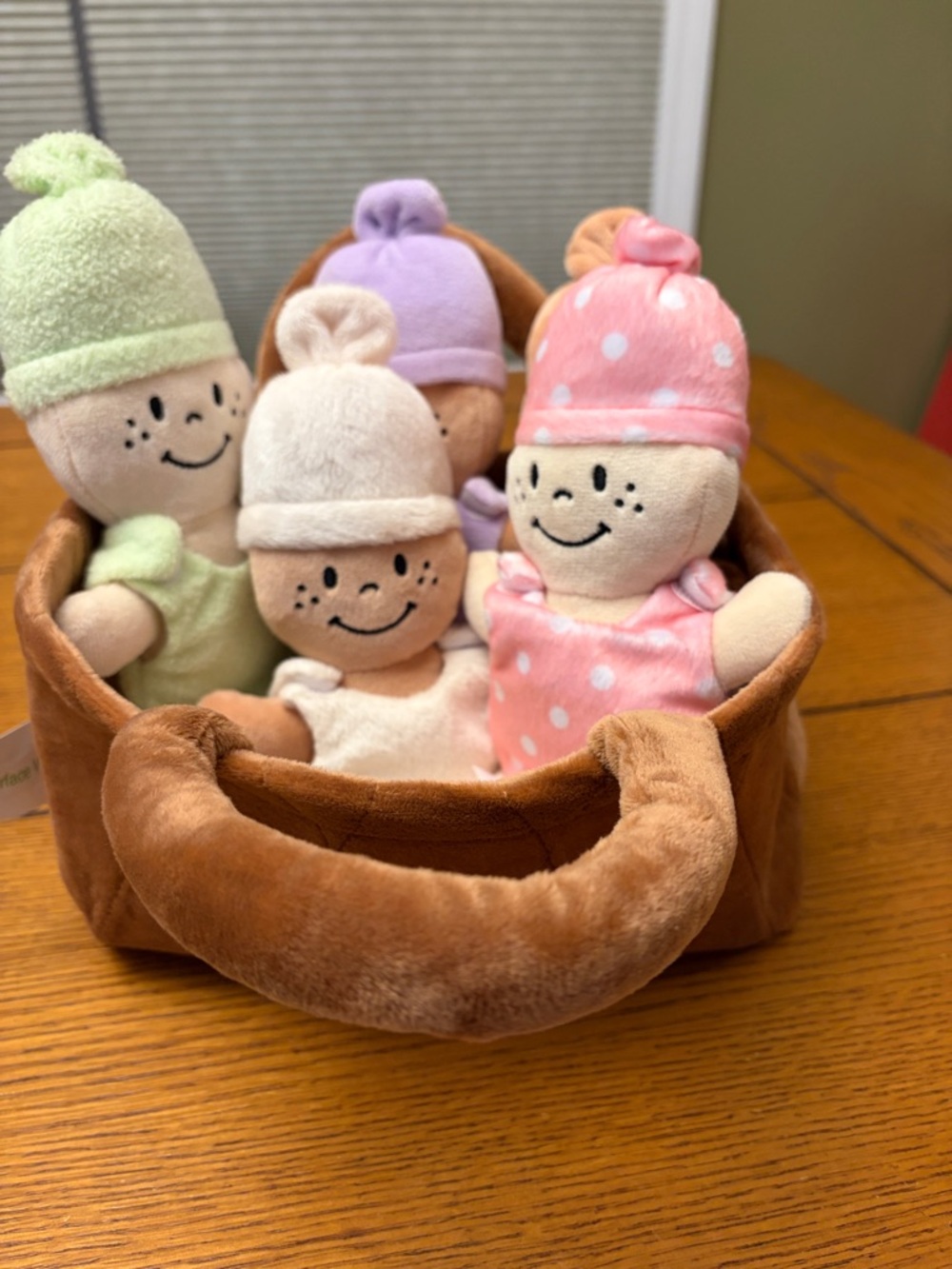 Plush Baby Doll Set -